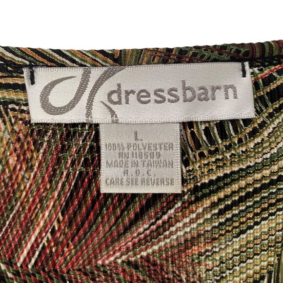 Lot of 3 Womens Dressbarn Fall Winter Tops Blouses T-Shirt 3/4 Sleeve Size Large - Picture 4 of 10